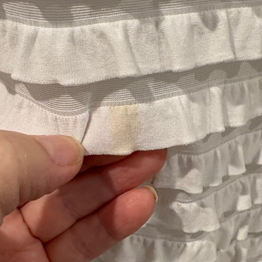 Moa Moa White Ruffle Blouse - Picture 4 of 5